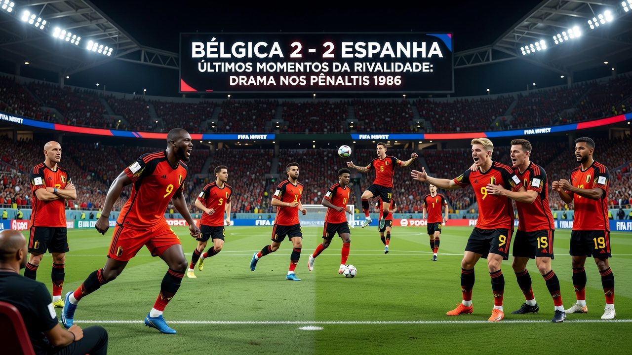 Bélgica chega embalada para encarar a Espanha nas quartas da Copa do Mundo