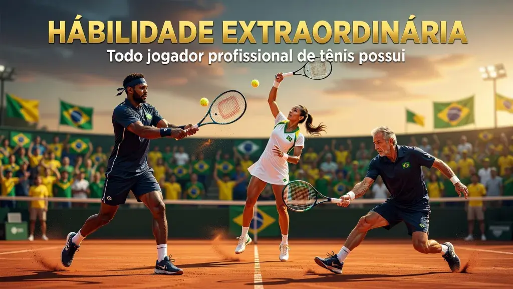 Every professional tennis player possesses extraordinary skill.