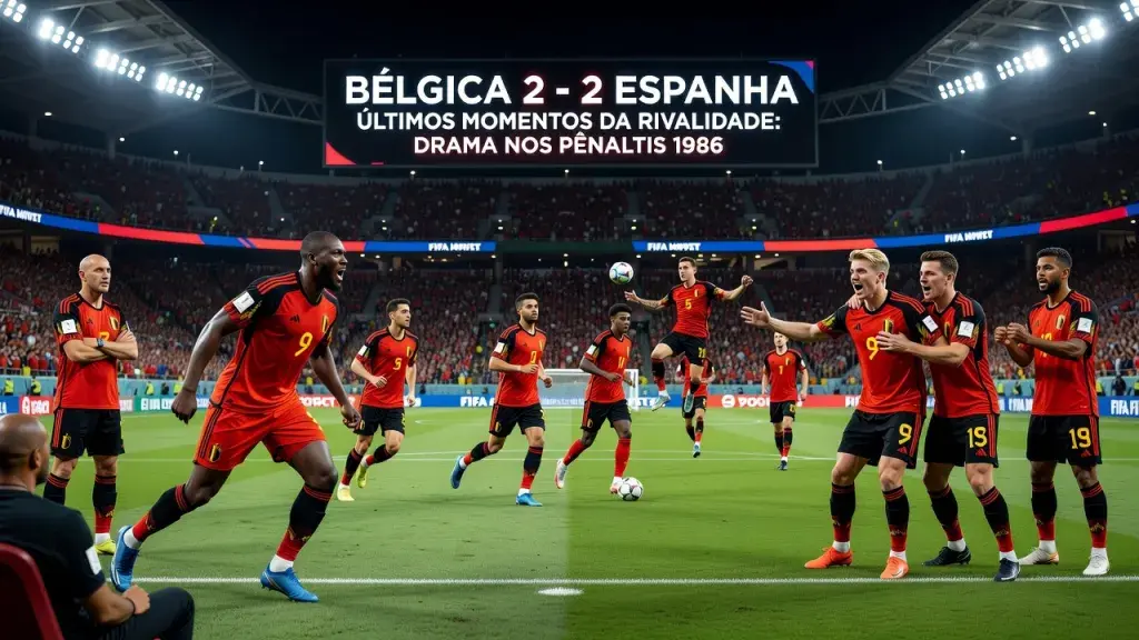 Bélgica chega embalada para encarar a Espanha nas quartas da Copa do Mundo