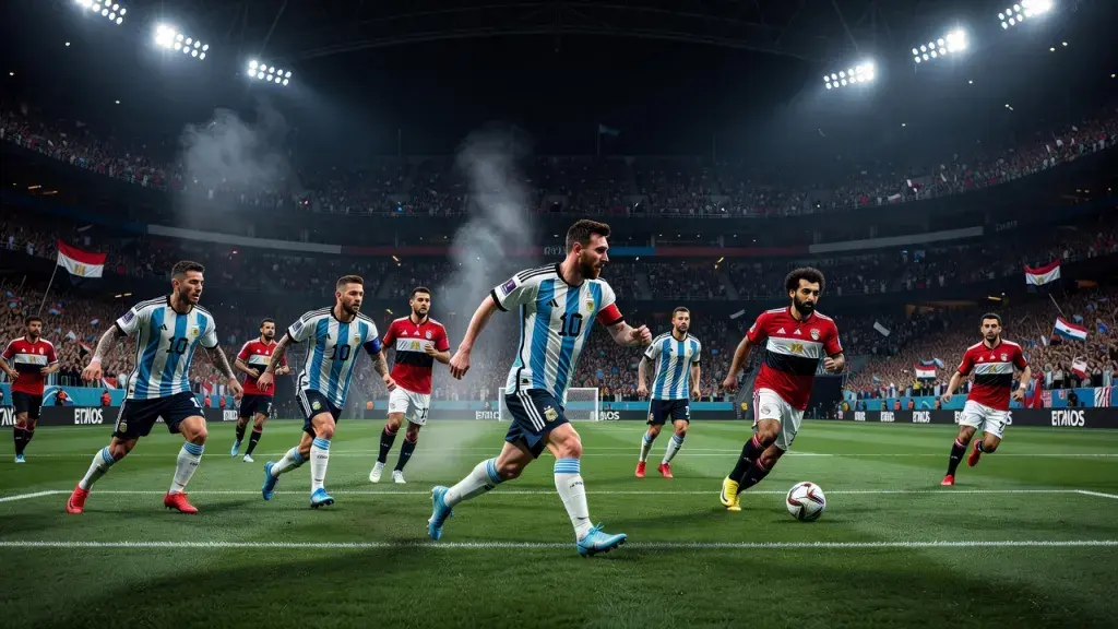 Messi busca mais história na Copa contra o Egito nas oitavas em Atlanta
